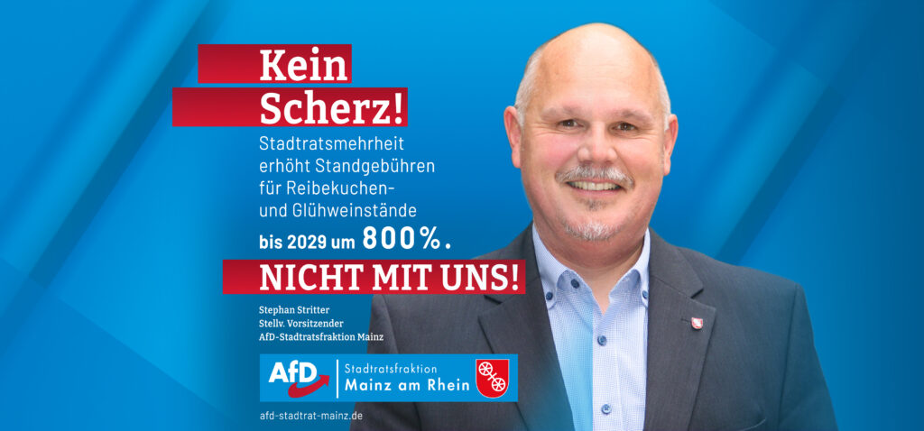 Standgebührenerhöhung um 800 Prozent: Nicht mit uns!